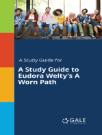 A Study Guide for Eudora Welty's A Worn Path
