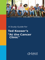 A Study Guide for Ted Kooser's "At the Cancer Clinic"