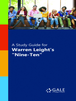 A Study Guide for Warren Leight's "Nine Ten"
