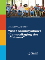 A Study Guide for Yusef Komunyakaa's "Camouflaging the Chimera"