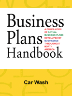 Business Plans Handbook: Car Wash