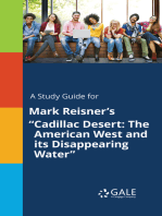 A Study Guide for Mark Reisner's "Cadillac Desert: The American West and its Disappearing Water"