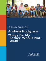A Study Guide for Andrew Hudgins's "Elegy for My Father, Who Is Not Dead"