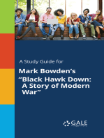 A Study Guide for Mark Bowden's "Black Hawk Down: A Story of Modern War"