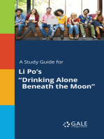 A Study Guide for Li Po's "Drinking Alone Beneath the Moon"
