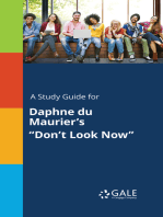 A Study Guide for Daphne du Maurier's "Don't Look Now"