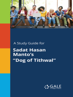 A Study Guide for Sadat Hasan Manto's "Dog of Tithwal"