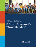 A Study Guide for F. Scott Fitzgerald's "Crazy Sunday"
