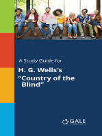 A Study Guide for H. G. Wells's "Country of the Blind"