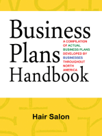 Business Plans Handbook: Hair Salon