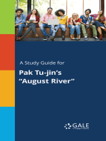 A Study Guide for Pak Tu-jin's "August River"