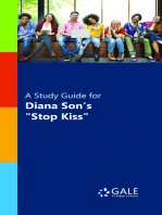 A Study Guide for Diana Son's "Stop Kiss"