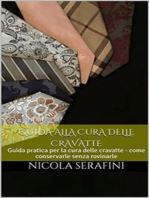 Guida alla cura delle cravatte