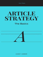 Article Strategy; The Basics