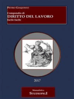 Compendio di DIRITTO DEL LAVORO facile facile - Terza Edizione