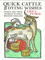 Quick Cattle and Dying Wishes: People and Their Animals in Early Modern England