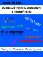 Dubbi sull'Inglese, Espressioni e Phrasal Verbs