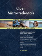 Open Microcredentials Standard Requirements