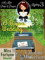 A Bayou Wedding: Miss Fortune World (A Miss Prim & Proper Mystery), #3