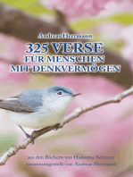 325 Verse für Menschen mit Denkvermögen: aus den Büchern von Hubertus Scheurer zusammengestellt von Andreas Herrmann