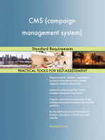 CMS (campaign management system) Standard Requirements