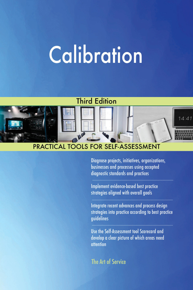 Calibration Third Edition by Gerardus Blokdyk eBook