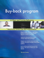 Buy-back program A Clear and Concise Reference