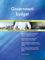 Government budget Standard Requirements