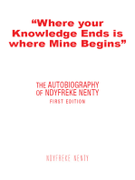 “Where Your Knowledge Ends Is Where Mine Begins”