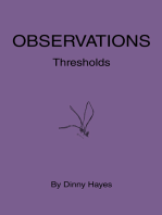 Observations: Thresholds