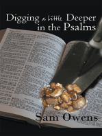 Digging a Little Deeper in the Psalms: A Book of Biblical Inspiration