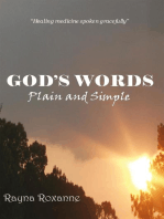 God's Words: Plain and Simple