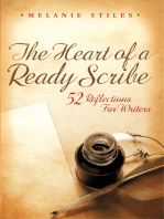 The Heart of a Ready Scribe: 52 Reflections for Writers
