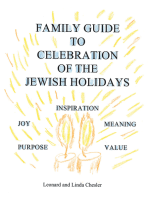 Family Guide to Celebration of the Jewish Holidays