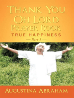 Thank You, Oh Lord – Prayer Book