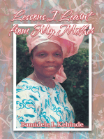 Lessons I Learnt from My Mother