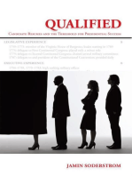 Qualified: Candidate Resumes and the Threshold for Presidential Success