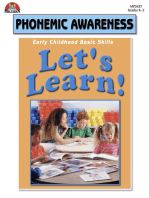 Let's Learn! Basic Phonemic Awareness: Early Childhood Basic Skills