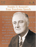 Franklin D. Roosevelt's Four Freedoms Speech: History Speaks . . .