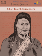 Chief Joseph Surrenders: History Speaks . . .