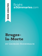 Bruges-la-Morte by Georges Rodenbach (Book Analysis): Detailed Summary, Analysis and Reading Guide