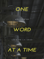 One Word At a Time