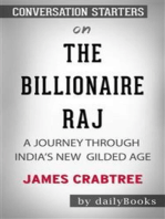 The Billionaire Raj: A Journey Through India's New Gilded Age by James Crabtree | Conversation Starters
