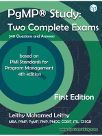 PgMP® Study: Two Complete Exams