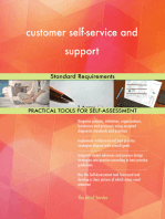 customer self-service and support Standard Requirements