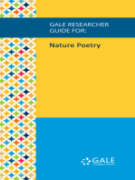 Gale Researcher Guide for: Nature Poetry