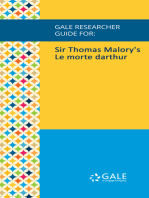 Gale Researcher Guide for: Sir Thomas Malory's Le morte darthur