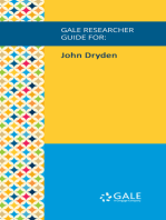 Gale Researcher Guide for: John Dryden