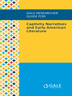 Gale Researcher Guide for: Captivity Narratives and Early American Literature