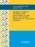 Gale Researcher Guide for: Langston Hughes: Writing at the Intersection of the Blues, the Harlem Renaissance, and Social Activism